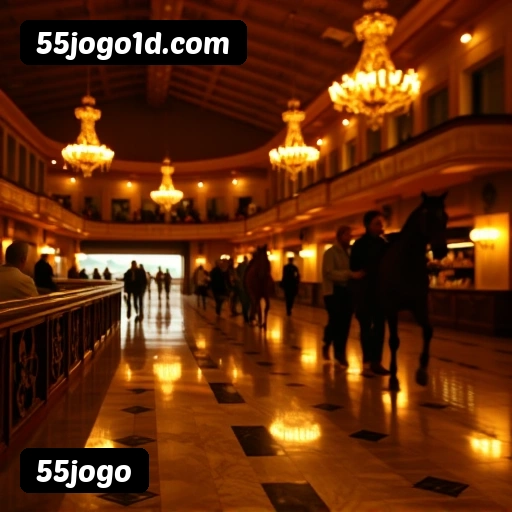 Interface do Aplicativo 55jogo - Design Premium e Intuitivo